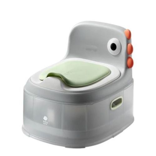 Bc Babycare 3-in-1 Potty Training Chair with Toilet Seat and Footrest for Babies and Toddlers 6 Months to 6 Years, Dinosaur Shaped, Green
