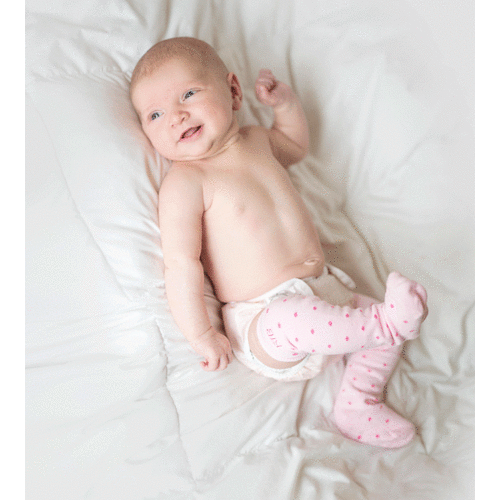 Pink Polka Dots – Rock-a-Thigh Baby