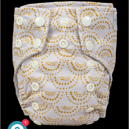 Tiny Tushies Newborn AIO - Rustic