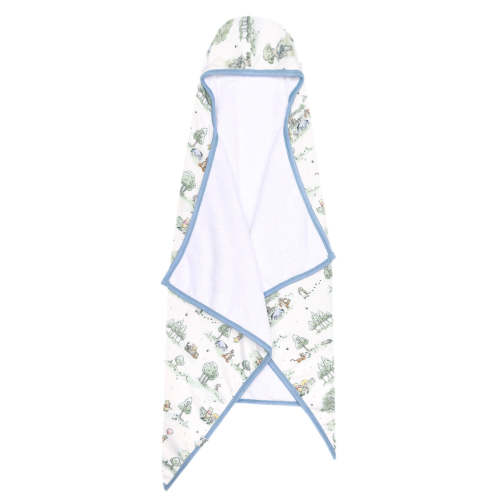 Premium Big Kid Hooded Towel - Hundred Acre Wood