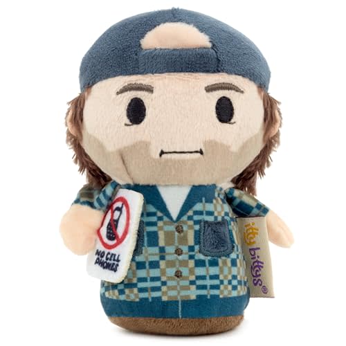 Hallmark itty bittys Gilmore Girls Plush (Luke) 4" Mini Stuffed Animal, Mom Gift for Mother's Day