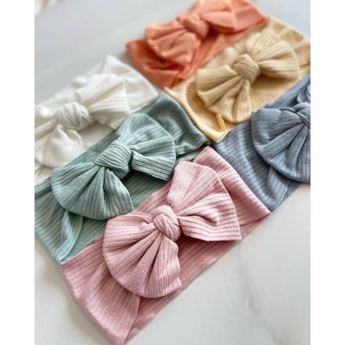 Baby Headbands, Toddler Headband, Baby Ribbed Headband, Hair bow, Baby Shower Gift, New Baby Gift, Baby Girl Gift, Baby Accessories