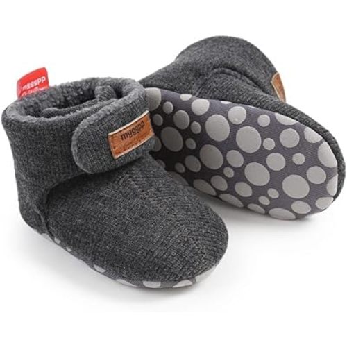 Ohwawadi Infant Baby Slippers Girls Boys Booties Warm Baby Socks Shoes Newborn Crib Footwear Prewalkers