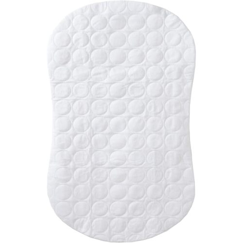 HALO BassiNest Protective Waterproof Cover for Bassinet Pad, White