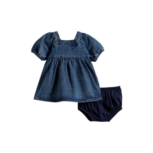 Gretta Denim Dress & Bloomers Set