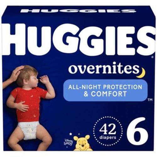 Huggies Overnites Disposable Diapers - Size 6 - 42ct