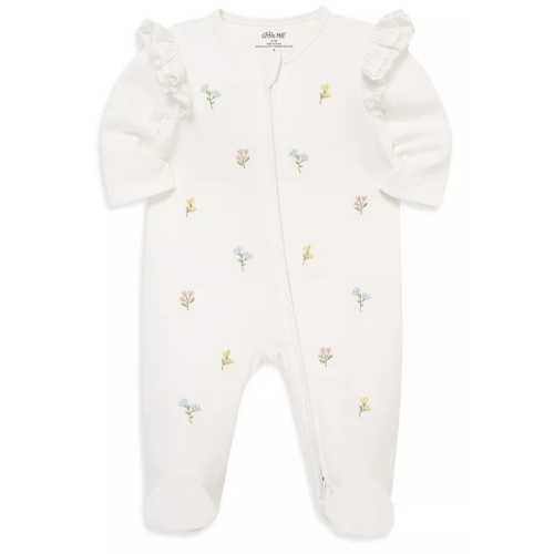Little Me Girl's Flora Footie - Baby