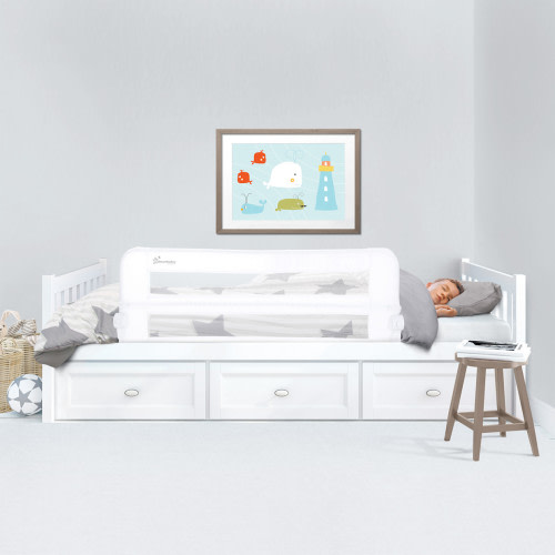 Dreambaby Dallas Fold Down Bed Rail for Flat, Slat & Recessed Beds