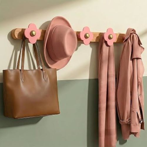 Upgreded Heavy Duty Coat Rack Wall Mount for Entryway, Kids' Room