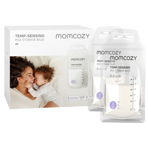 Temp-Sensing Breastmilk Storing Bags