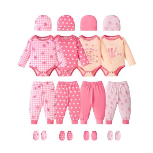 Baby Boy Girl Clothes Preemie Newborn Must Have Infant Essentials Outfits 20 Piece Clothing 0-18 Months