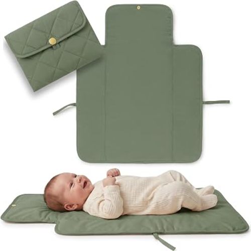 Portable Diaper Changing Pad - Soft and Easy to Clean Mat for Babies