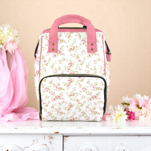 Petal Play Diaper Backpack: Lightweight Insulated Baby Bag
