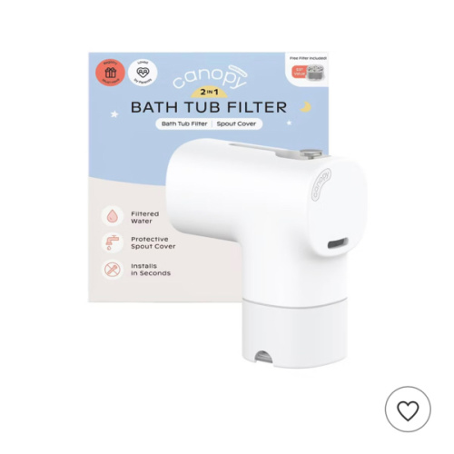 "baby bathtub filter"