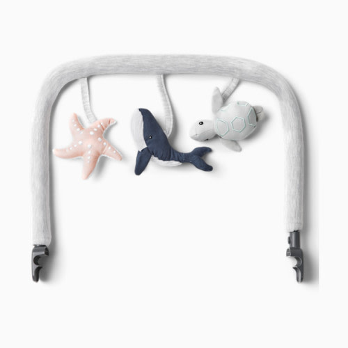 Ergobaby Evolve Bouncer Toy Bar - Light Heather Grey