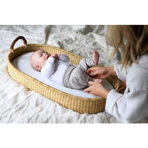Changing Table Basket by Design Dua - Baby Changing Table, Baby Changing Basket , Changing Basket, Natural Changing Basket