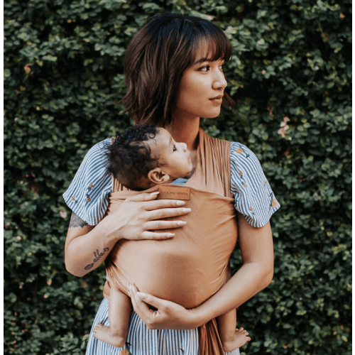Tuck and Bundle Baby Wrap | Sandstone - milk & baby – Milk & Baby