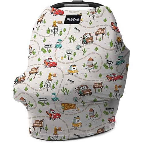 Milk Snob Original Disney 5-in-1 Baby Cover (Pixar Cars)