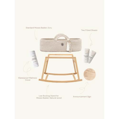 Essential Moses Basket Set Standard