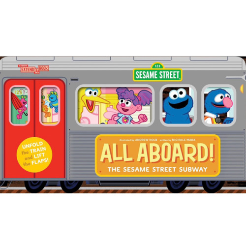 All Aboard! The Sesame Street Subway (An Abrams Extend-a-Book)