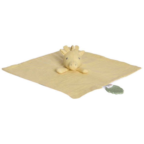 Giraffe Comforter with Rubber Teether