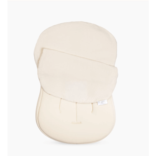 Lounger Curve + Muslin Cover Set | Natural