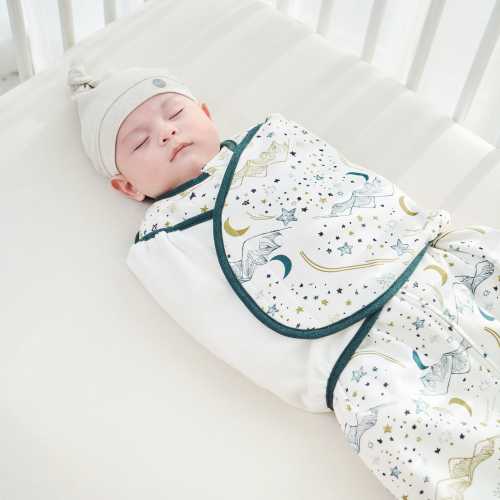 Organic Cotton Swaddle Sleep Bag - 1.0 TOG | Nest Designs