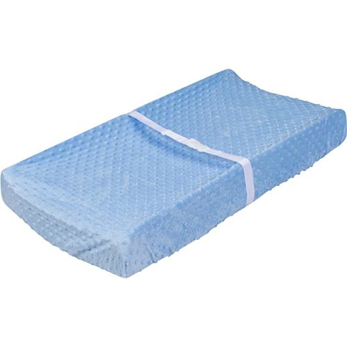 Gerber Baby Boys Girls Neutral Newborn Infant Baby Toddler Nursery Changing Pad Cover, Dotted Blue, 16" x 32