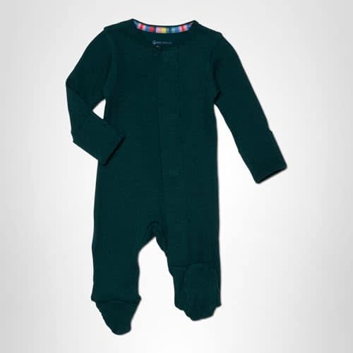 Magnetic Me Boys Modal Magnetic Baby Footie Pajamas | Silky Soft Modal Fabric | Baby Sleepers