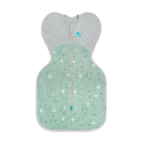 Love to Dream Swaddle UP, Baby Sleep Sack, Self-Soothing Swaddles for Newborns, Get Longer Sleep, Snug Fit Helps Calm Startle Reflex, Suitable for All Seasons, 13-19 lbs, North Star Olive