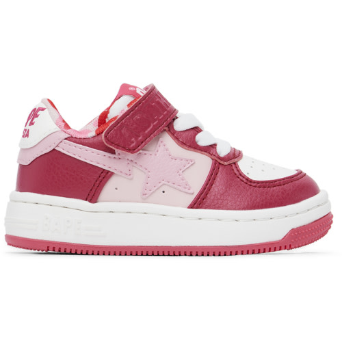 Baby Pink & White STA Sneakers