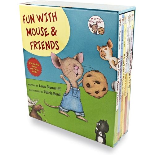 If You Give a Mouse A Cookie 6 book boxed set