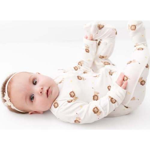 Zippered Footie, Lion