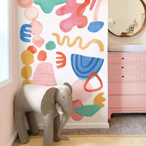 Abstract Shapes Kit • Fresh • Large • Peel-and-Stick Wall Decals