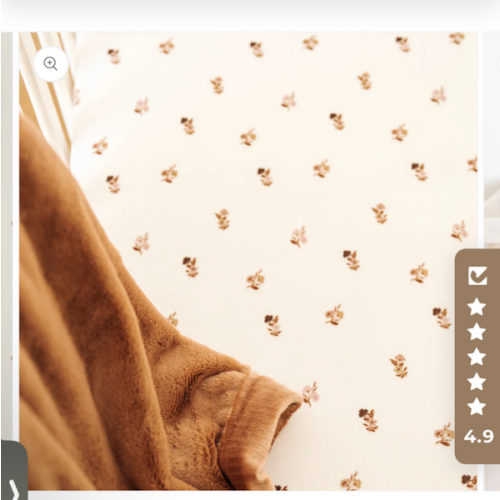 MINKY STRETCH LUXE CRIB SHEETS