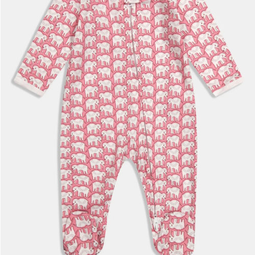 Infant Hathi Zipper Footie