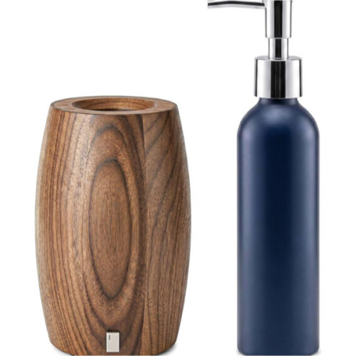 Amazon.com: Elitzia Solid Black Walnut Wood Massage Oil Warmer for Spa Salon Home Use | with Matel Pump Bottles, Durable, 70W Intelligent 122-140°F Constant Temp for Oils Lotions Gels Cream ETAW02C