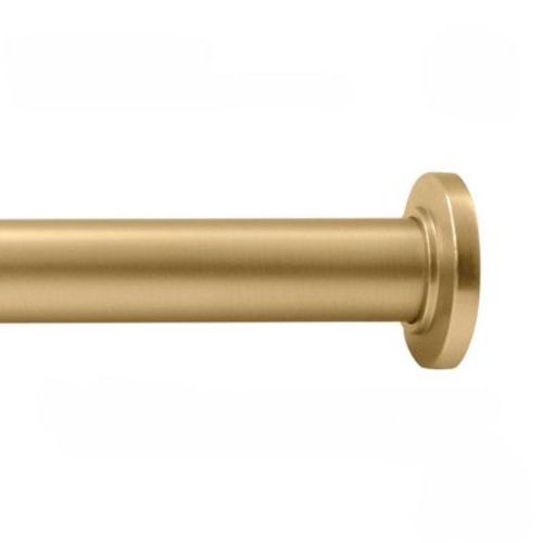 Moda at Home 41"-76" Draper Tension Shower Curtain Rod Gold