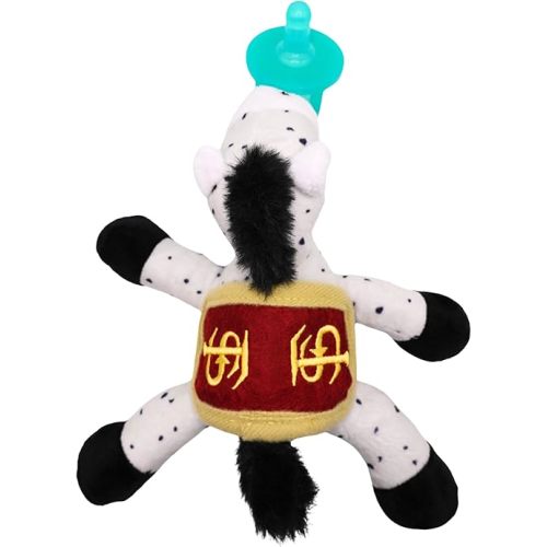 Gamezies Baby Boy and Girl Silicone Pacifier with College Mascot Stuffed Animal, Collegiately Licensed, Renegade, Florida State University CPSIA Tested, BPA-Free 0-6 Months