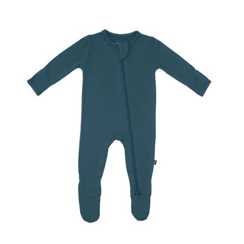 Kyte Baby - Zippered Footie - Atlantic