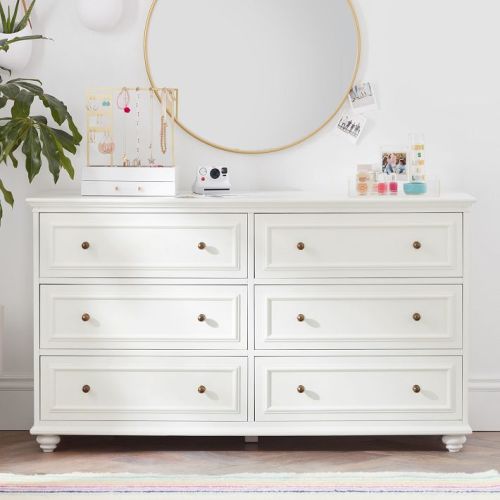 Chelsea 6-Drawer Wide Dresser (58.5w x 19d")