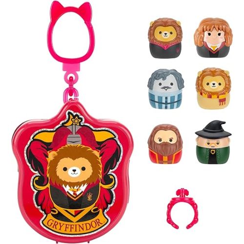 Squish-a-longs “Harry Potter” Clip-a-Longs Mini-Squish Hufflepuff Multipack