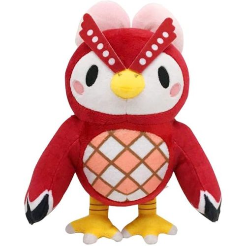 8“ (Celeste)Animal Crossing New Leaf Plush Toy Suitable for Collection, Animal Crossing: New Horizons Stuffed Owlette Doll Toy for Boy Girl Christmas Halloween Birthday Gift, 8“ (Celeste)
