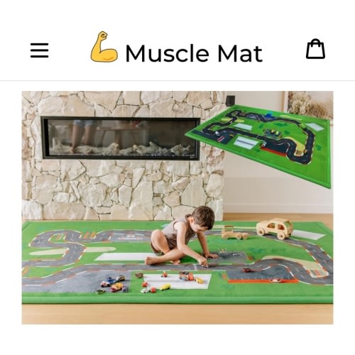 race track rug 5 by 6.5ft