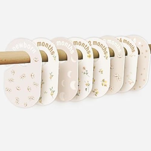 Baby Closet Dividers, Clothes Dividers with Cottage Floral Design