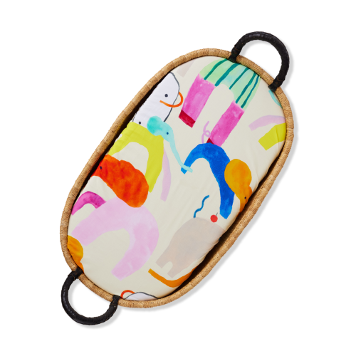 Fitted Bassinet Sheet / Happy Herd – Halcyon Nights