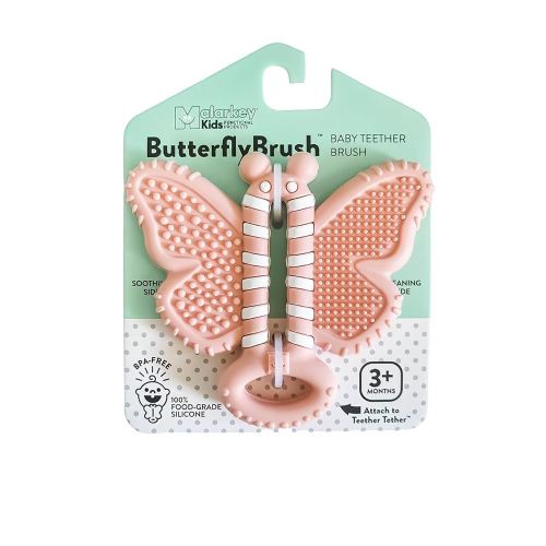 Munch Baby : Brosse à dent de dentition / Papillon