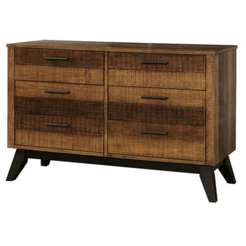 Urban Rustic 6-Drawer Dresser