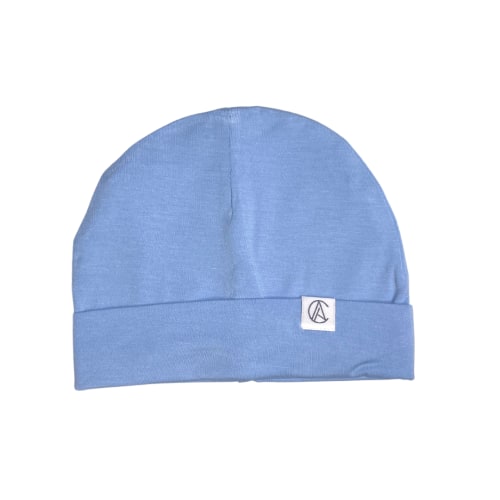 Satin Lined Jersey Beanie-Ocean – Aarin & Co.
