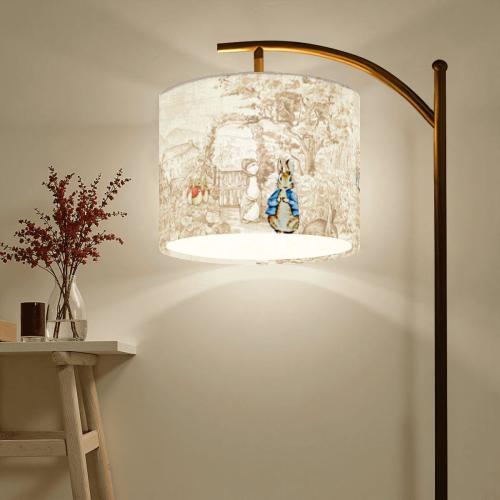 Peter Rabbit Nursery Light Baby Shower Gift New Mom Present Garden Floor Lamp Bunny Lighting Neutral Room Decor Child Storytime Reading Nook